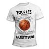 Tee-Shirt Tous les hommes naissent égaux mais les meilleurs deviennent Basket