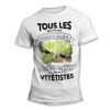 Tee-Shirt Tous les hommes naissent égaux mais les meilleurs deviennent Vttétiste 1