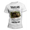 Tee-Shirt Tous les hommes naissent égaux mais les meilleurs deviennent Pilote 4X4 