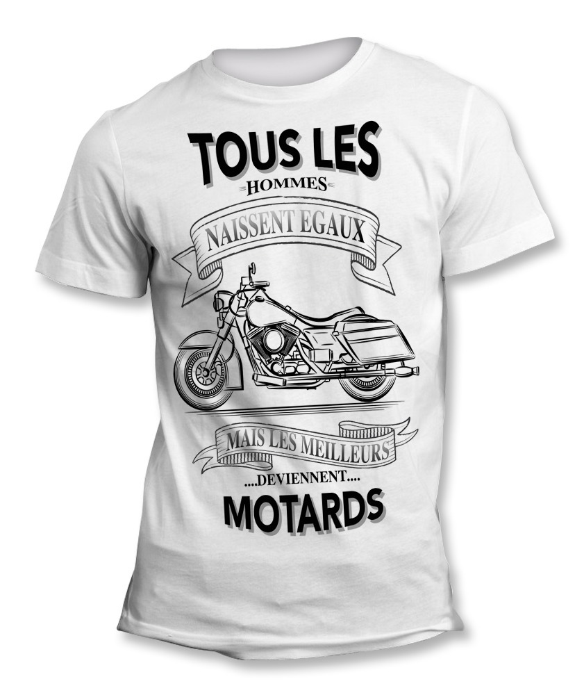 Tous les hommes naissent égaux mais les meilleurs deviennent motards