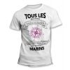 Tee-Shirt Tous les hommes naissent égaux mais les meilleurs deviennent Marin