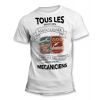 Tee-Shirt Tous les hommes naissent égaux mais les meilleurs deviennent Mécanicien 