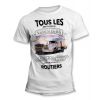 Tee-Shirt Tous les hommes naissent égaux mais les meilleurs deviennent Routier sympa