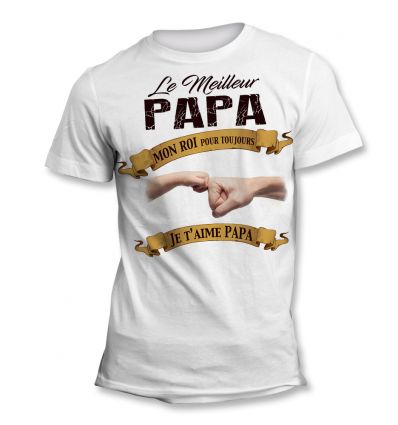 Tee-Shirt Papa Roi 