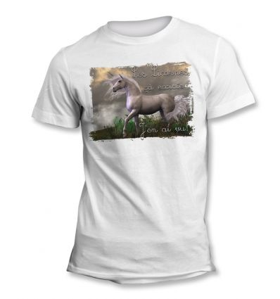 Tee-Shirt J'ai vu une licorne 2