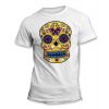 Tee-Shirt Sugar Skull Jaune