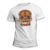 Tee-Shirt Sugar Skull Orange