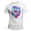 Tee-Shirt Skull Aqua