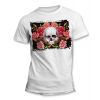 Tee-Shirt Skull Fleurs