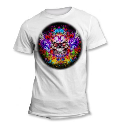 Tee-Shirt Skull Wing