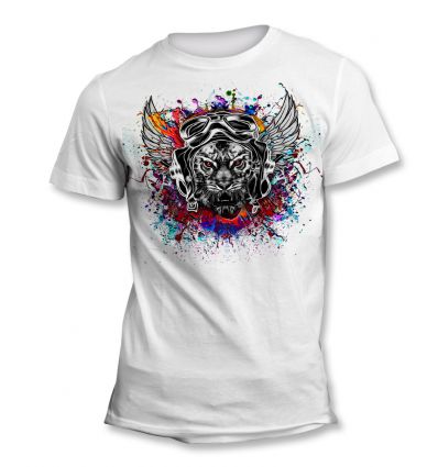 Tee-Shirt Skull Tigre