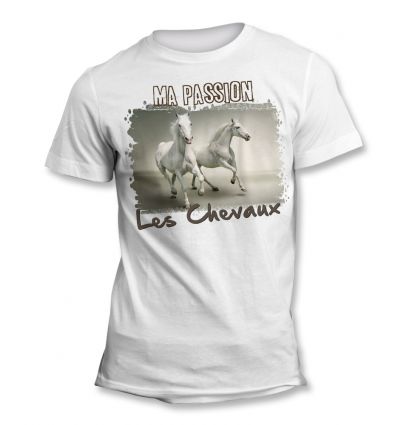 Tee-Shirt Passion Cheval 