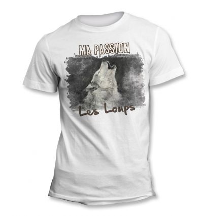 Tee-Shirt Passion Loup 