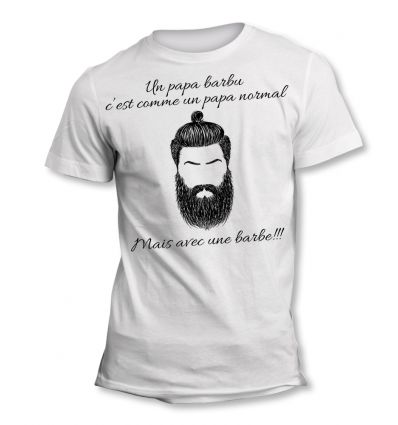 t shirt humour homme barbu