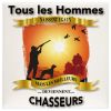 Plaque tous les hommes naissent égaux mais les meilleurs deviennent Chasseur Canard