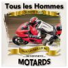 Plaque tous les hommes naissent égaux mais les meilleurs deviennent Motard Course