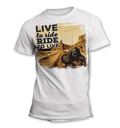 Tee-Shirt Tous les hommes naissent égaux mais les meilleurs deviennent Motard 