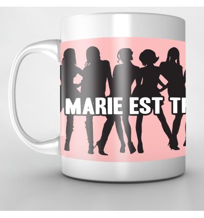 Mug Personnalisé Marie trop sexxy