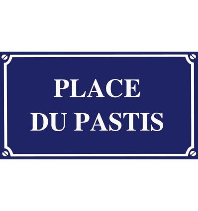 Plaque de rue personnalisée