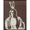 Portrait Bois Personnalisé Sitting Bull