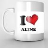  Mug Amour Lèvres Je t'aime