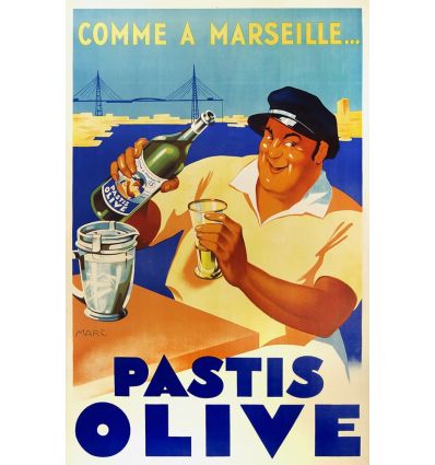 Pastis Olive Comme à Marseille