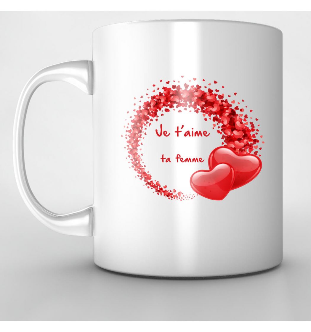 tasse coeur – Au temps pour moi