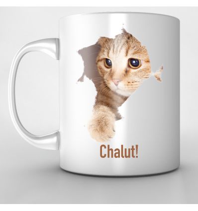 Mug chat personnalisé Papa Chat