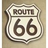 Logo bois route 66