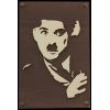 Portrait Bois Personnalisé Charlie Chaplin