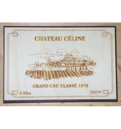 Plaque Caisse Vin