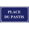 Plaque de rue personnalisee