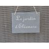 Plaque ardoise personnalisée à suspendre