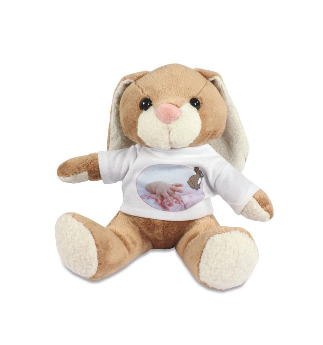 Peluche personnalisée lapin