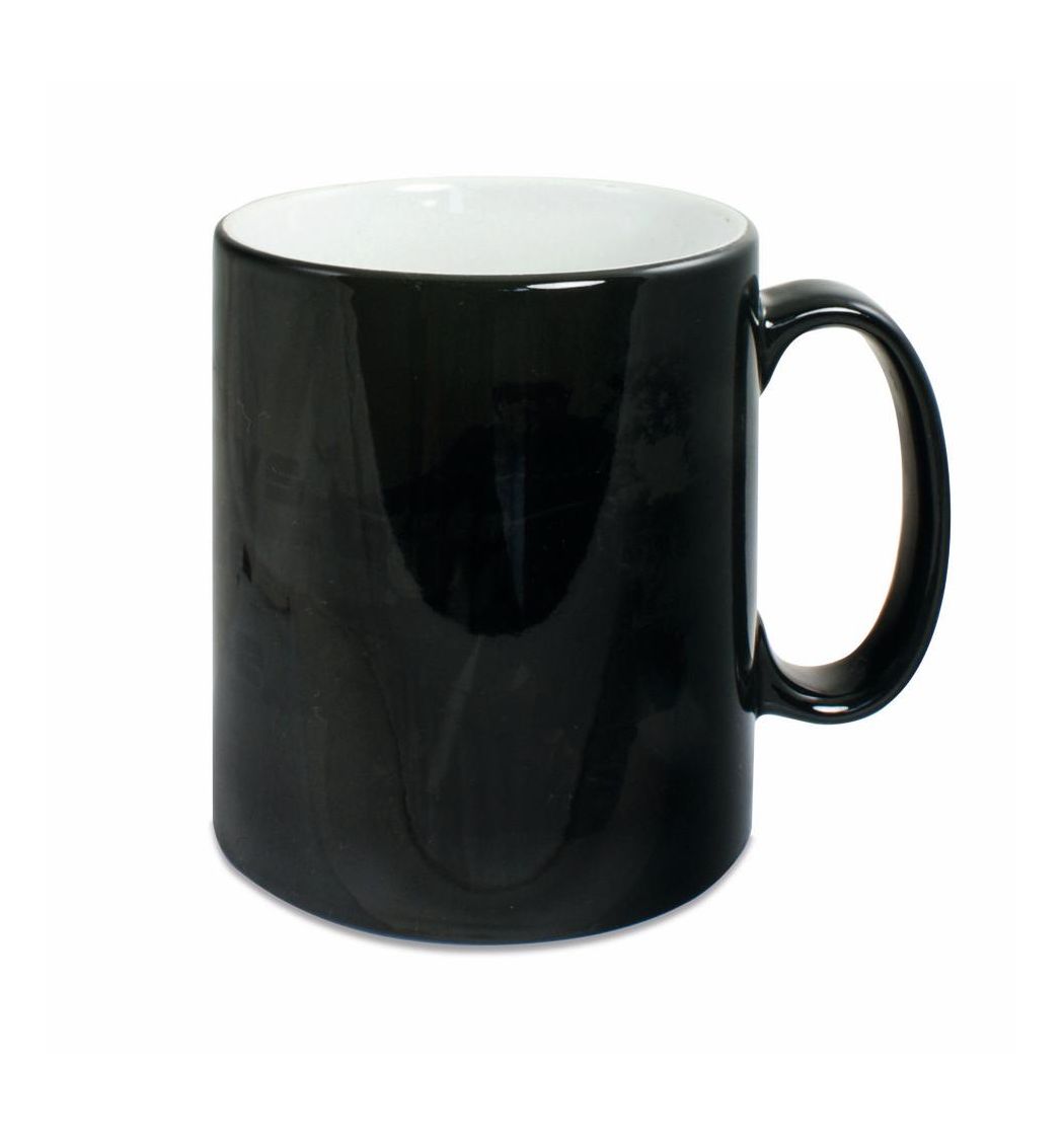 Mug magique personnalisé noir spécial