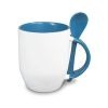 Mug Cuillère Personnalisé Bleu