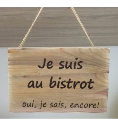 Faire-part de naissance en bois personnalisé