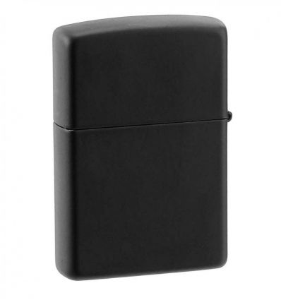 Briquet Zippo Personnalisé Black Matte