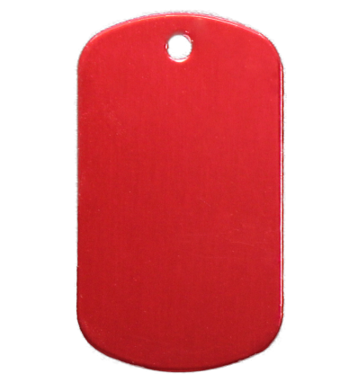 Dog Tag Army Aluminium Couleur