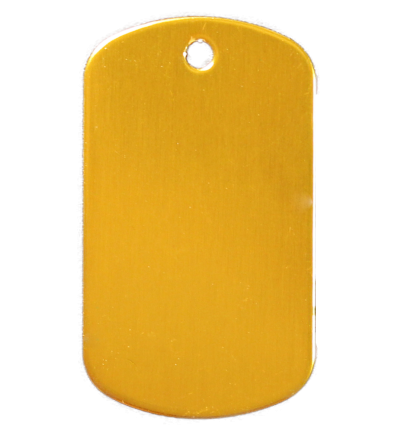 Dog Tag Army Aluminium Couleur