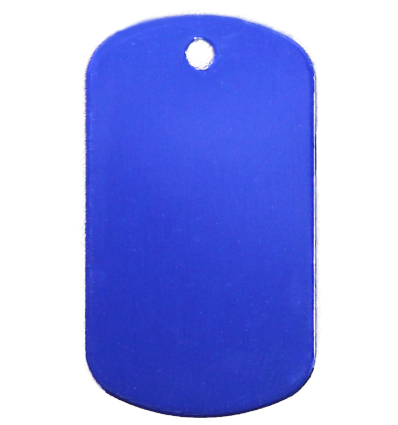 Dog Tag Army aluminium Couleur