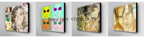 photo pop art sur toile