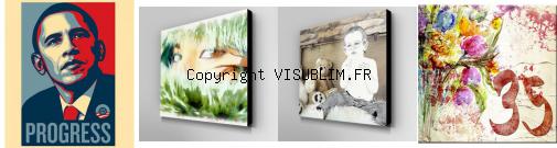 image poster sur toile grand format