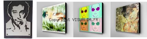 tableau pop art personnalisé